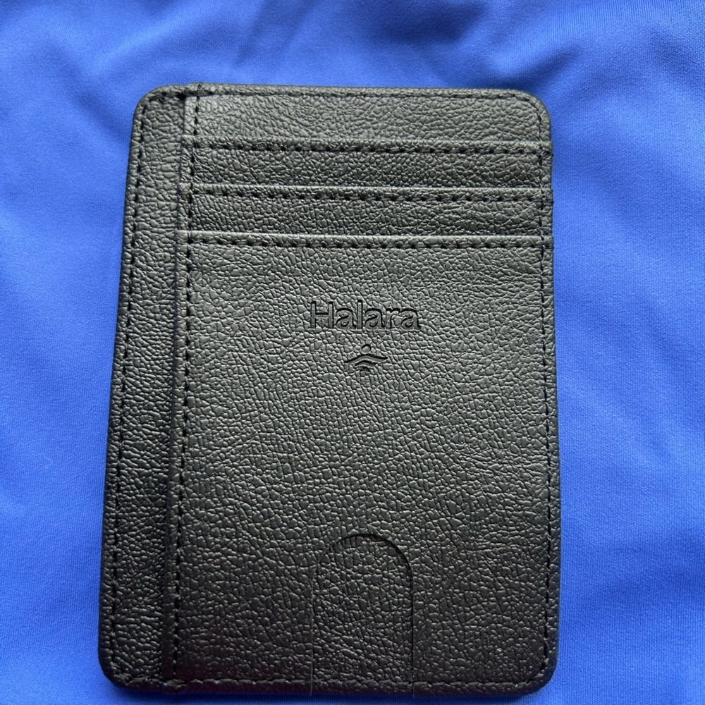 Halara Black Card Wallet